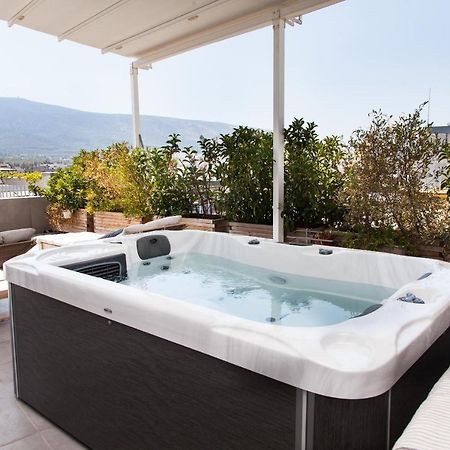 雅典Gorgeous Penthouse With Private Jacuzzi And Amazing View!公寓 外观 照片
