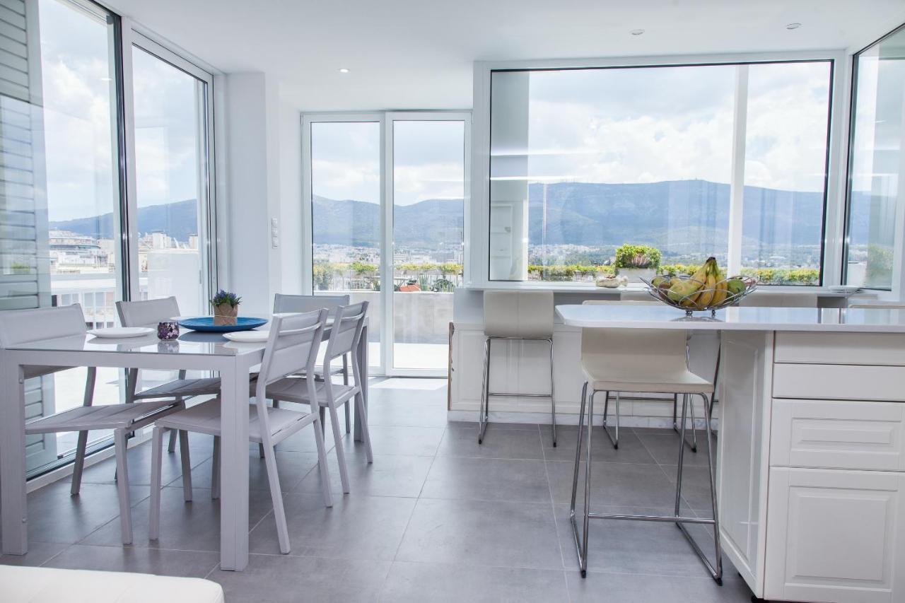 雅典Gorgeous Penthouse With Private Jacuzzi And Amazing View!公寓 外观 照片
