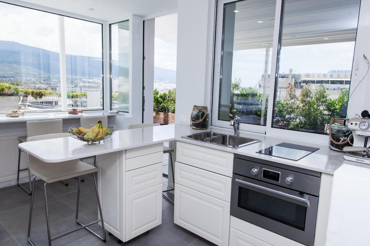 雅典Gorgeous Penthouse With Private Jacuzzi And Amazing View!公寓 外观 照片