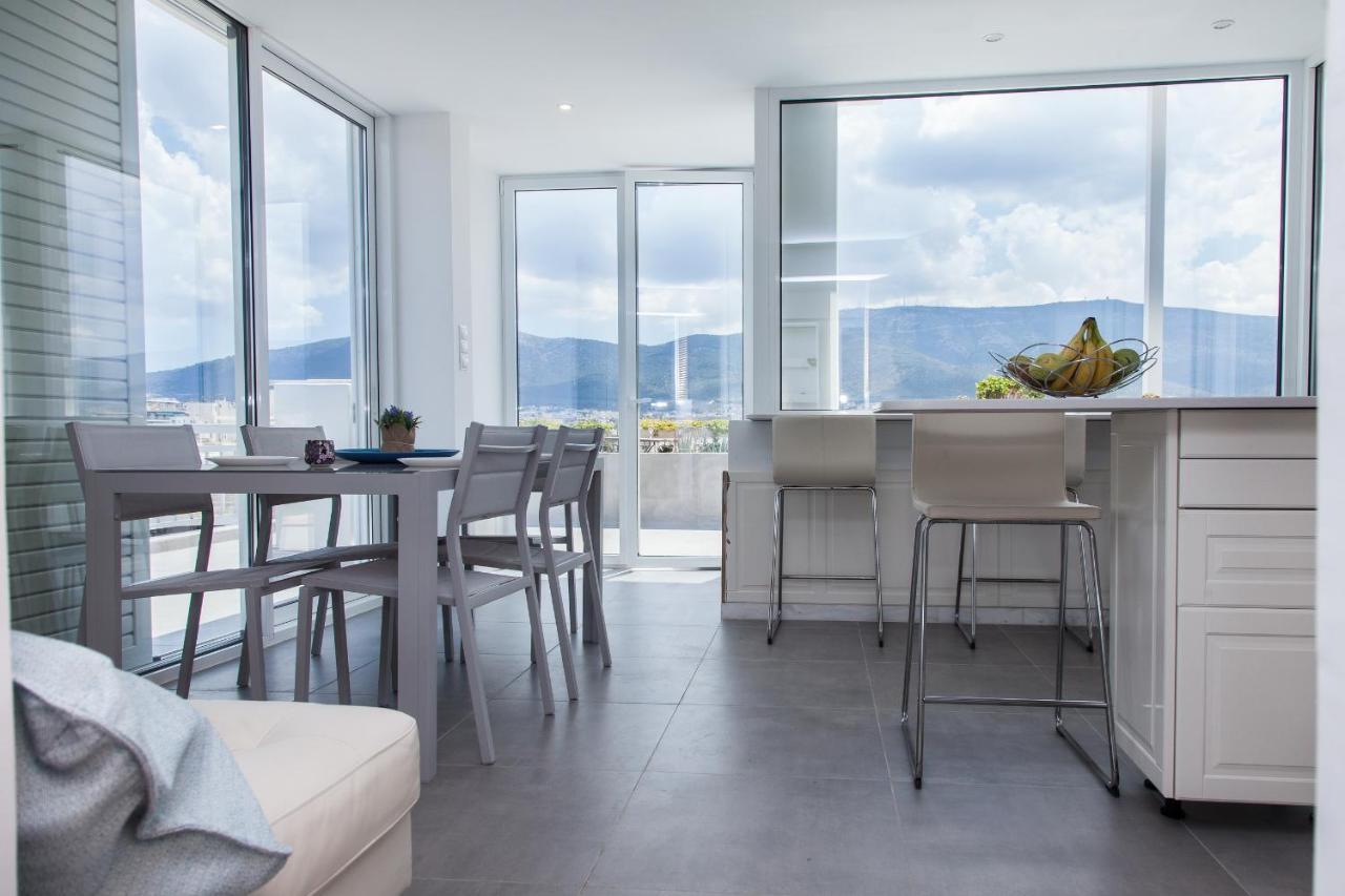 雅典Gorgeous Penthouse With Private Jacuzzi And Amazing View!公寓 外观 照片